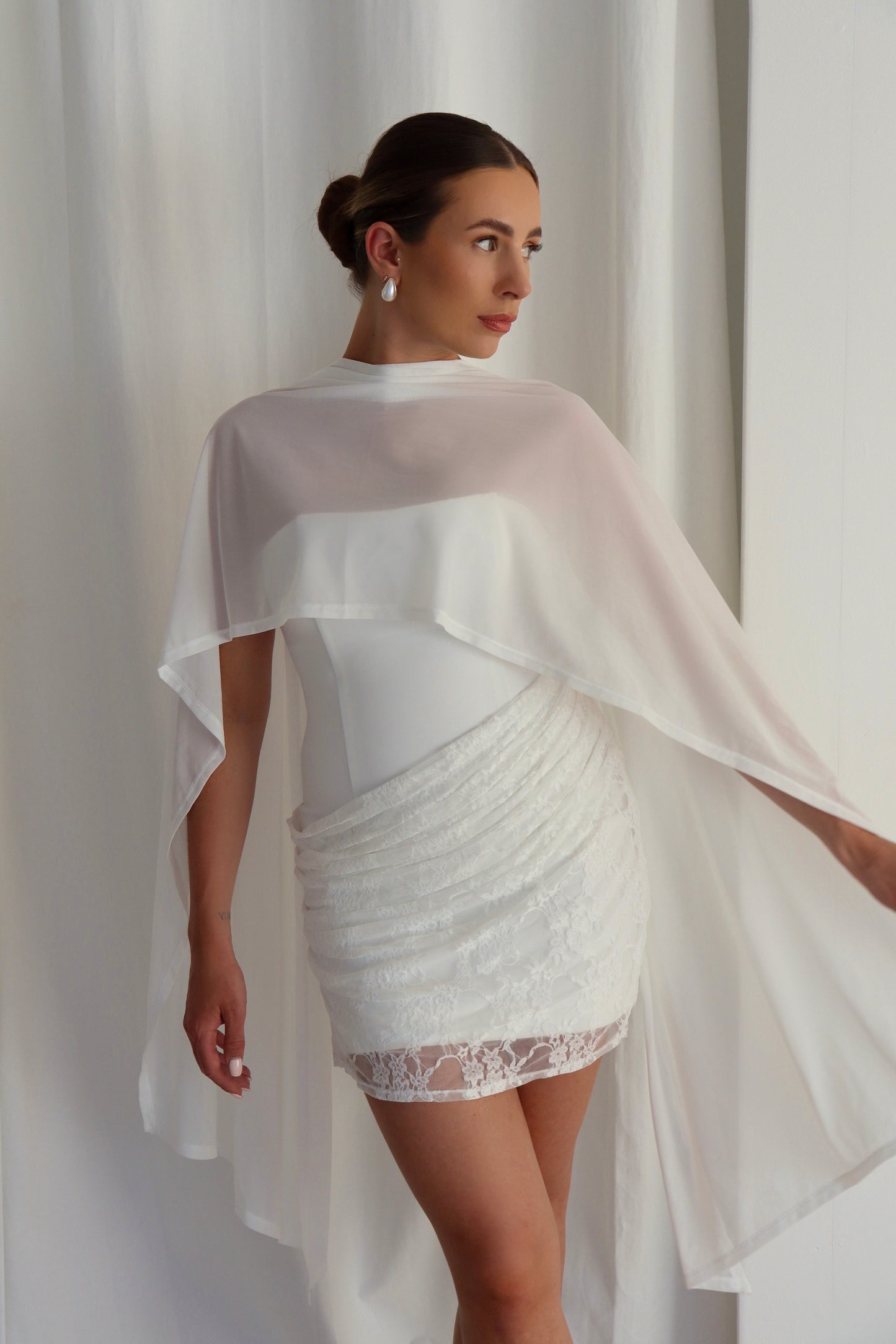 'Harriett' Multiway Strapless Dress - White