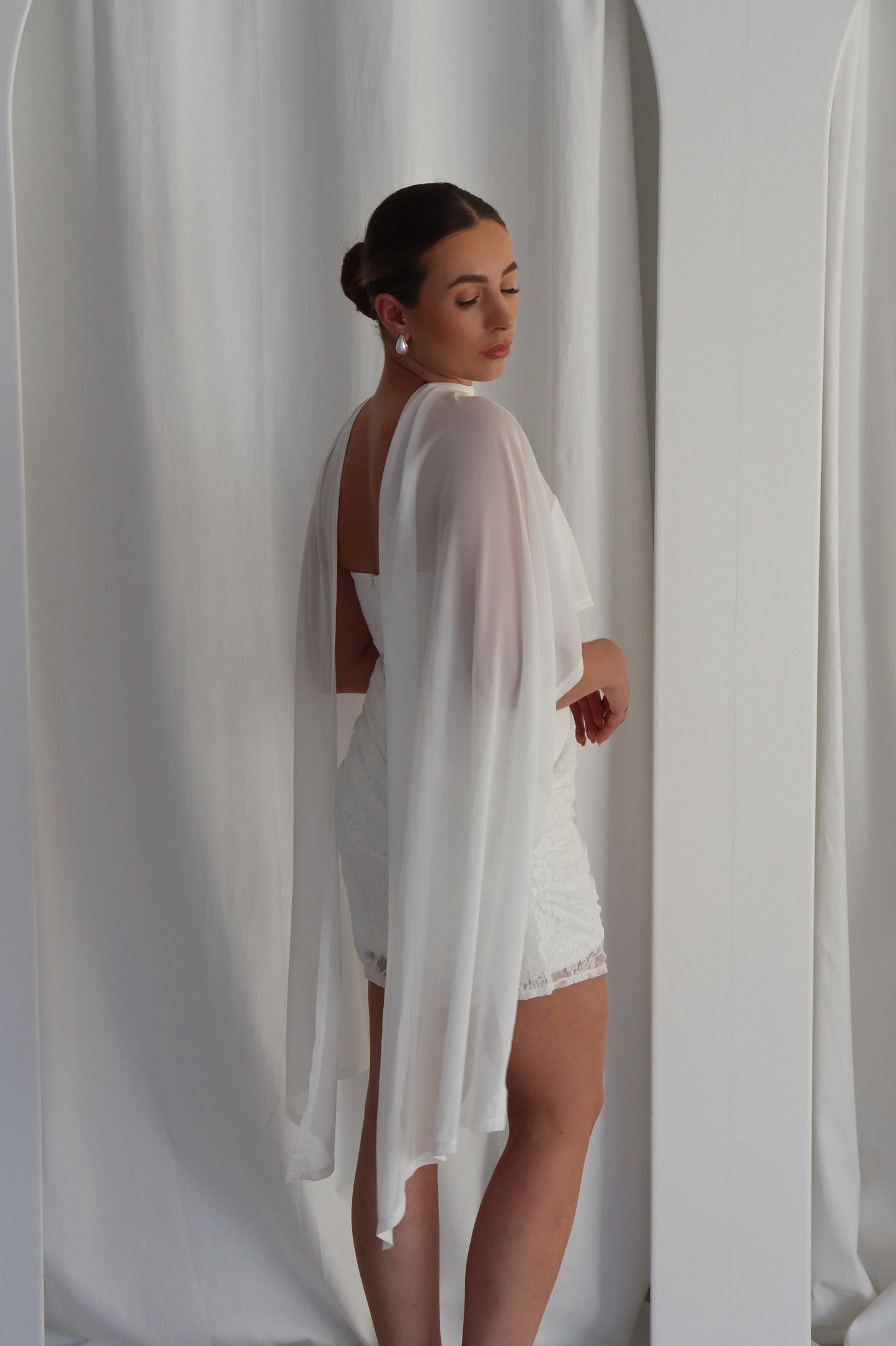 'Harriett' Multiway Strapless Dress - White